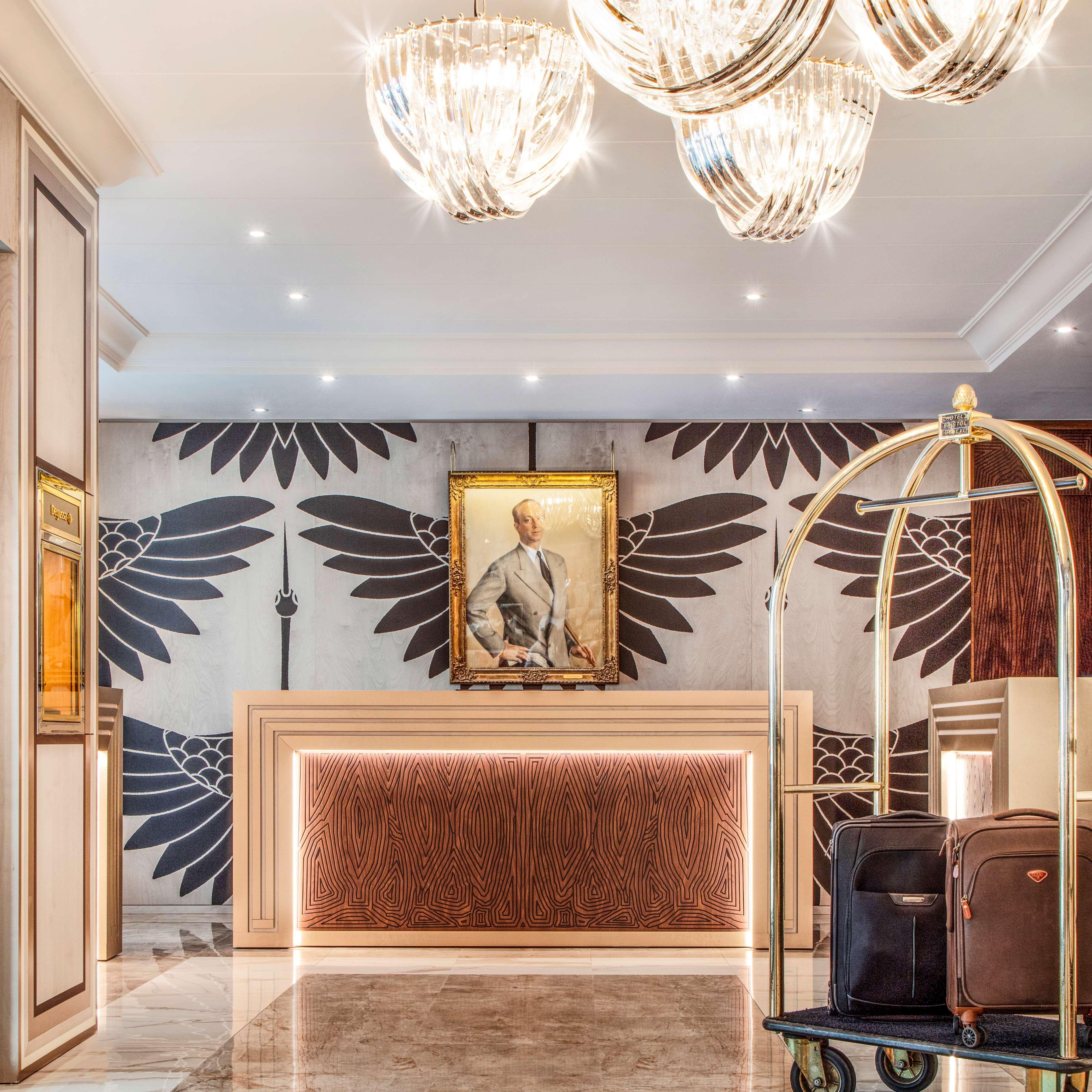 Hotel Bristol Geneve Exteriör bild