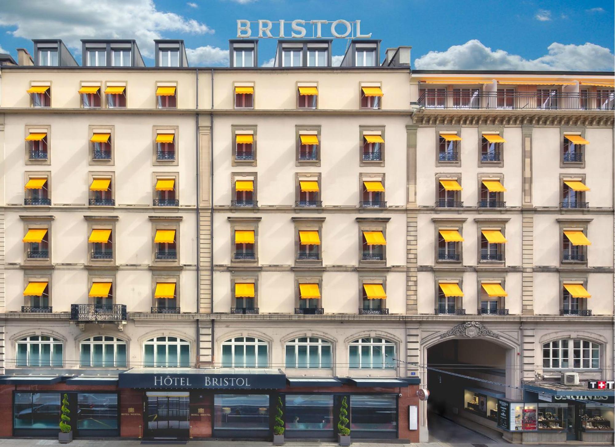 Hotel Bristol Geneve Exteriör bild